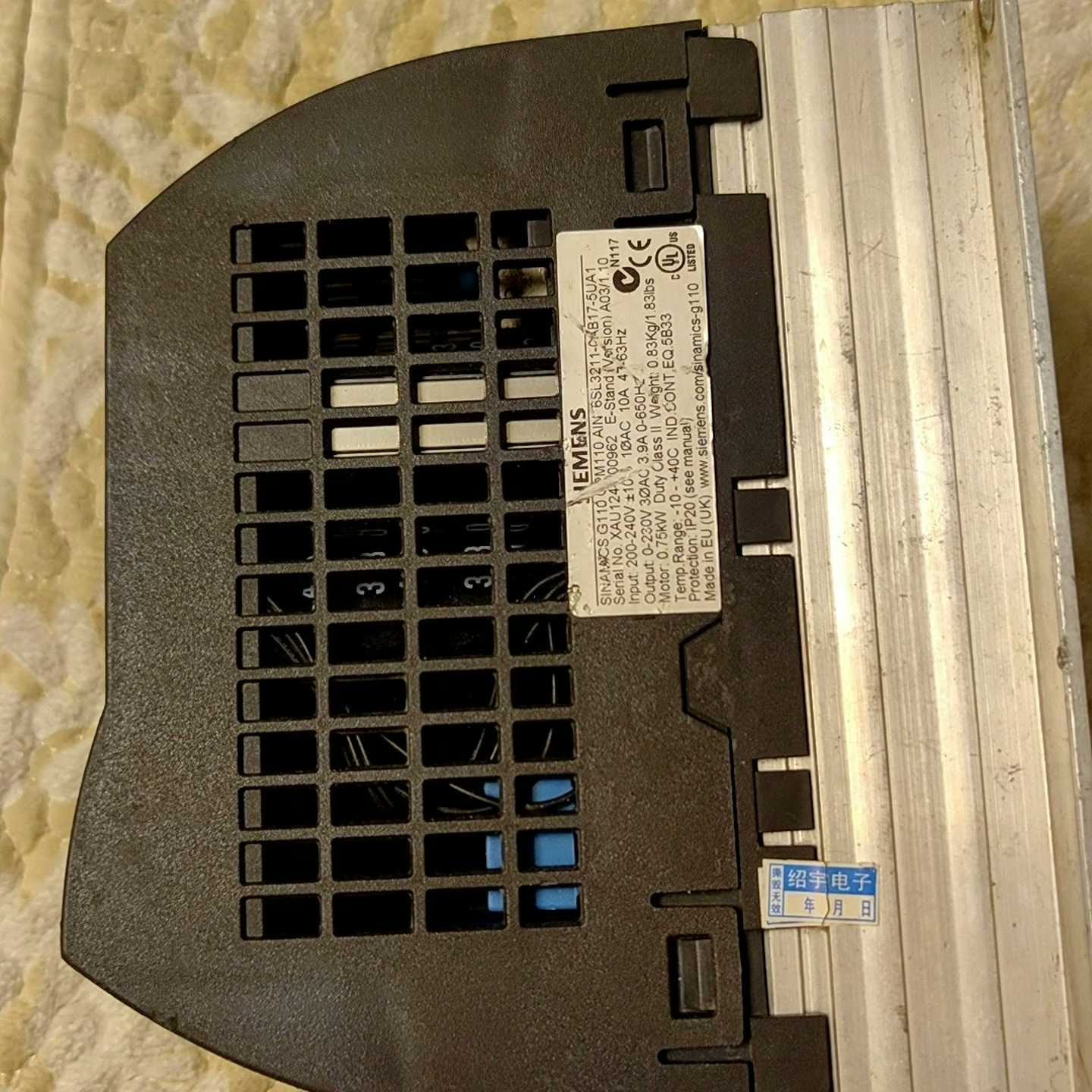 变频器0.75KW变频器6SL3211-0AB17-5~询价