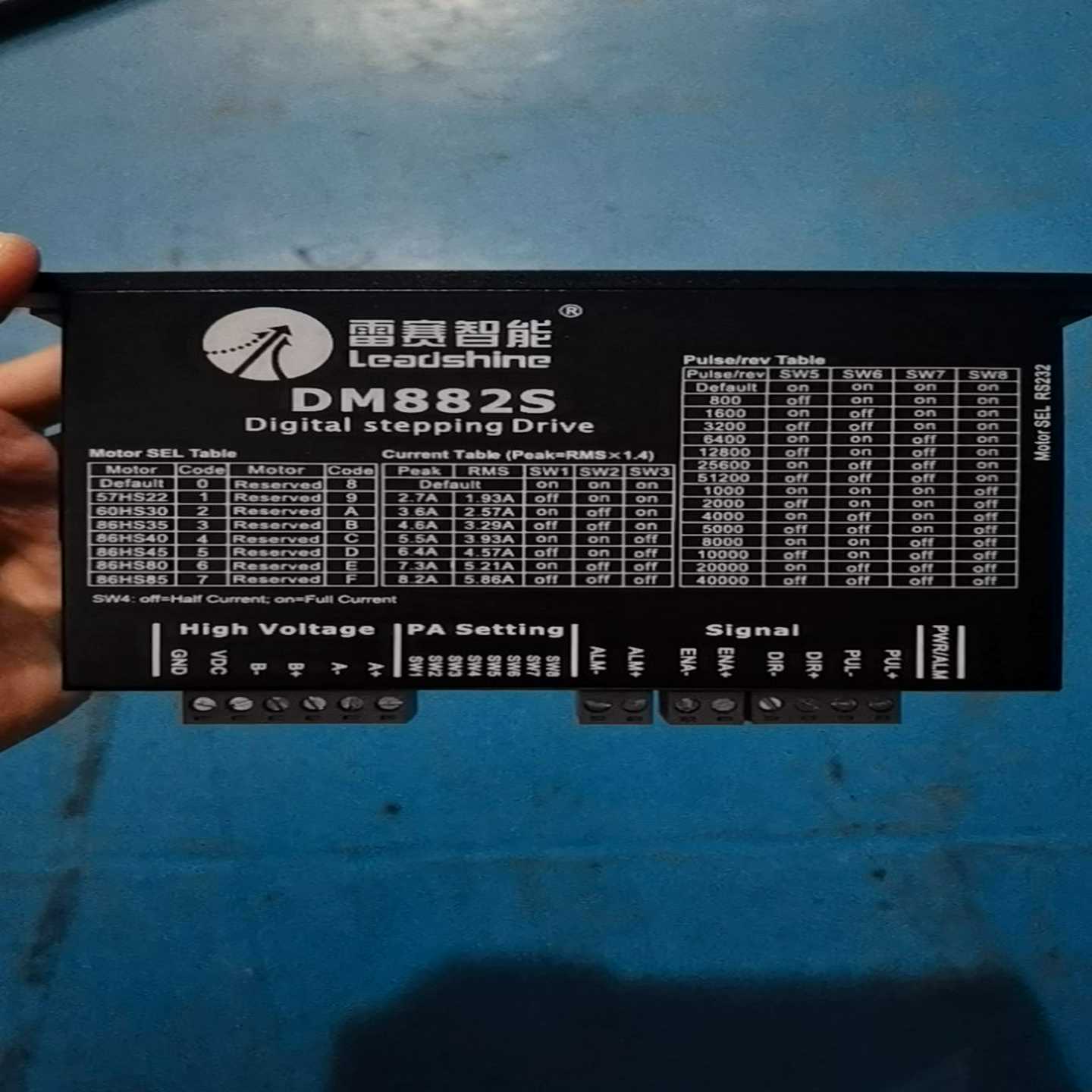 雷赛86驱动器DM882S，全新未使用，带包装盒，数量不多#--议价商