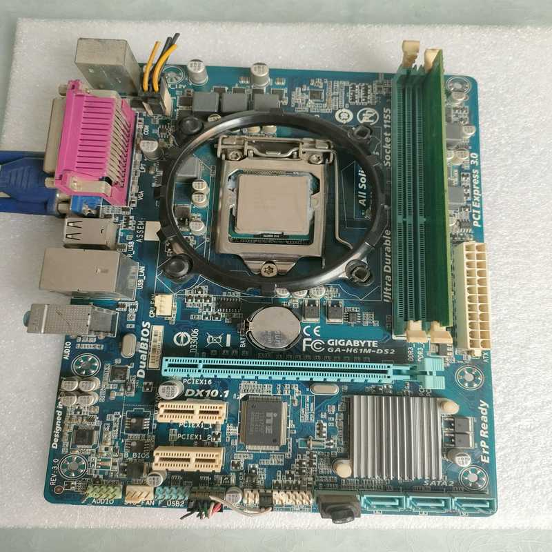 询价技嘉主板GA-H61M-DS2主板一张 8G内存条~可接维修