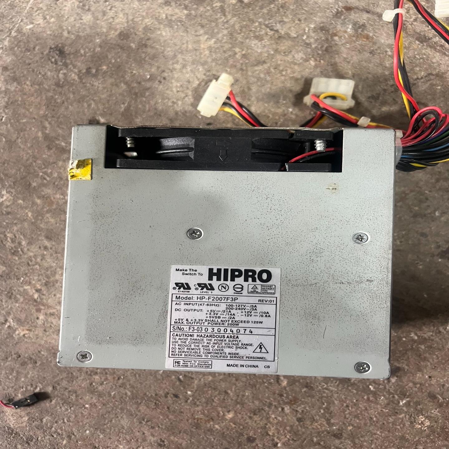 询价~HIPRO HP-F2007F3P 工控电源