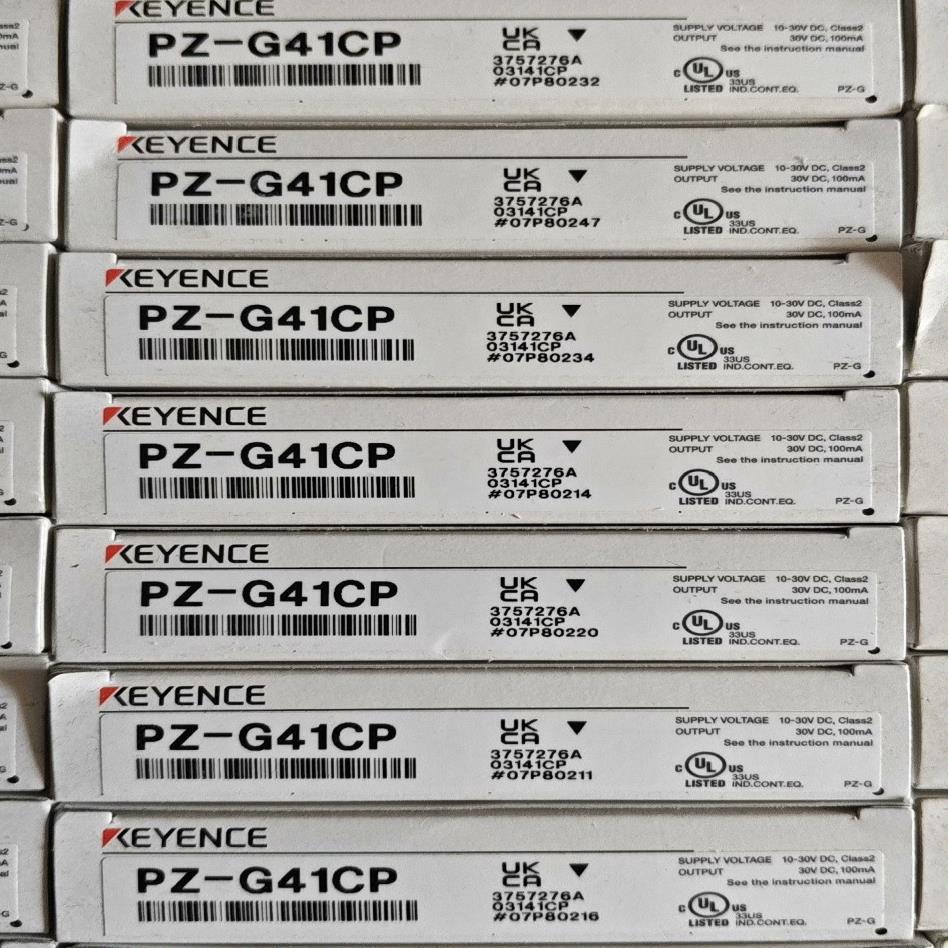 基恩士PZ-G41CP光电传感器，全新原装正品。现货30个！-询价客服