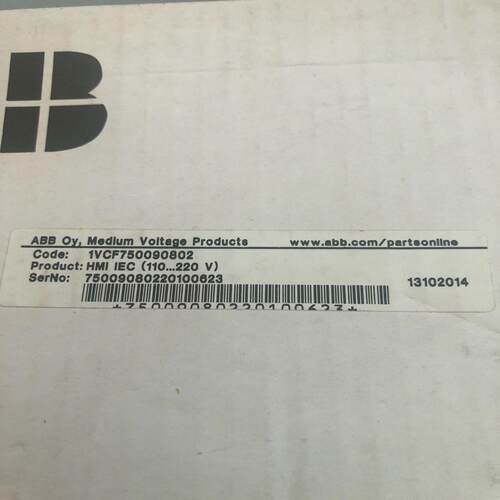 (询价)ABB触摸屏1VCF750090802 REF542plus