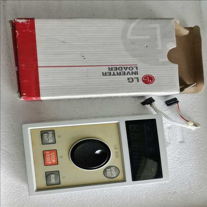 LG变频器iS5控制面板LED，LE-200面板，库存余货，（耶耶电子）
