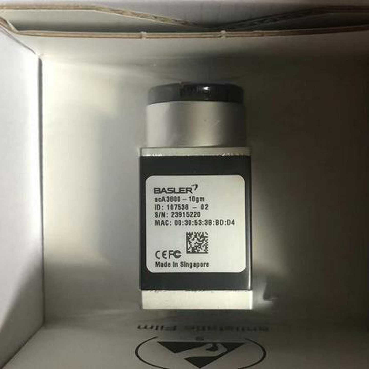 配件德国basler工业相机acA3800-10gmgc 1000万像素网口相机议价