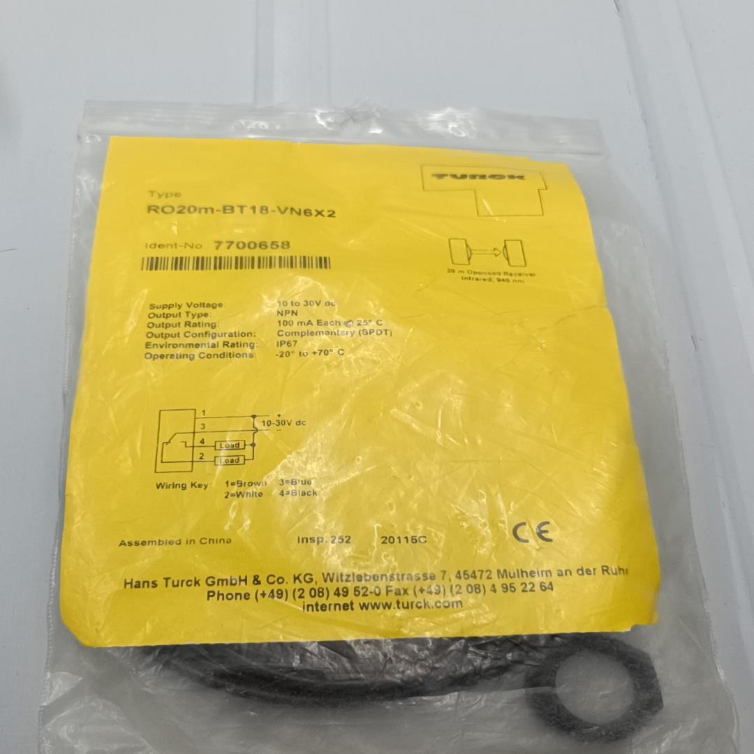 Turck 图尔克光电开关RO20M-BT18-VN6X2~议价