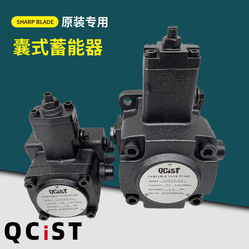 QCIST秦川机床油泵VVP30B/55 VVP40B/70/35液压变量叶片泵花键2