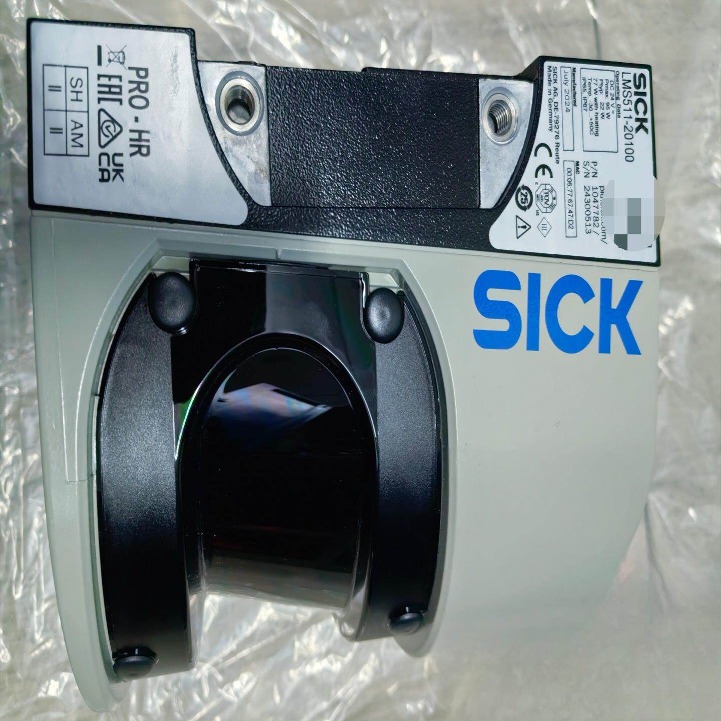 全新西克LMS511-20100激光雷达传感器，原装保内。{议价}