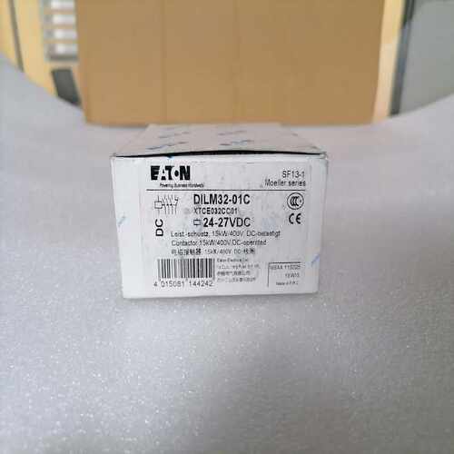 DILM32-01C电磁接触器EATON DC 24-27V~询价