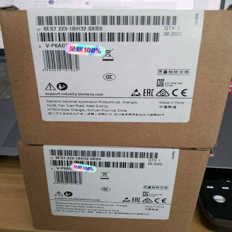 议~6ES7223-1BH32-0XB0仅开封600未拆