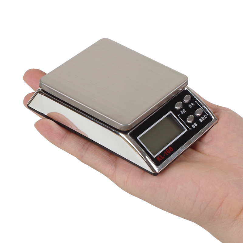 精准迷你珠宝电子秤0.01g高精度克重称0.1g茶叶药材秤微型小