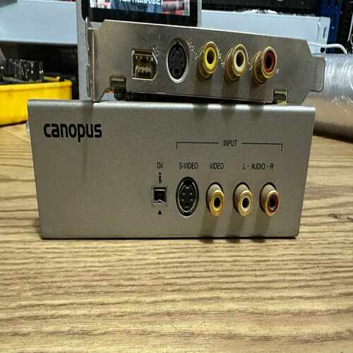 康能普视 canopus 视频采集卡，功能正常（gg设备）