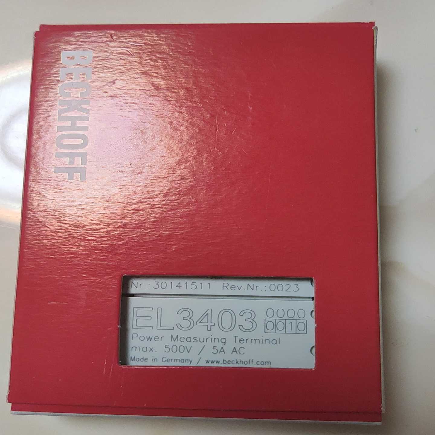 EL3403-0010倍福模块 实物图 欢迎下单~询价