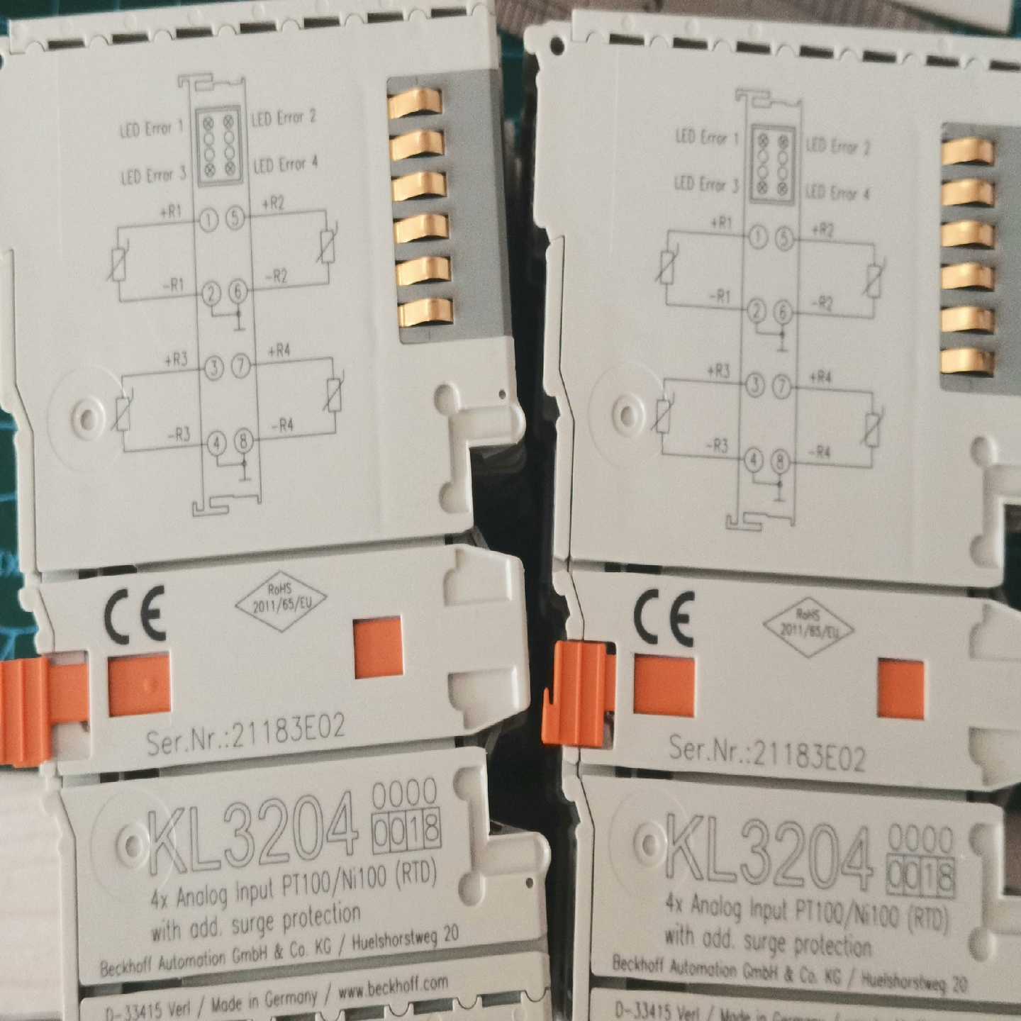 倍福模块KL3204.KL3204-0018.带包装，需询价