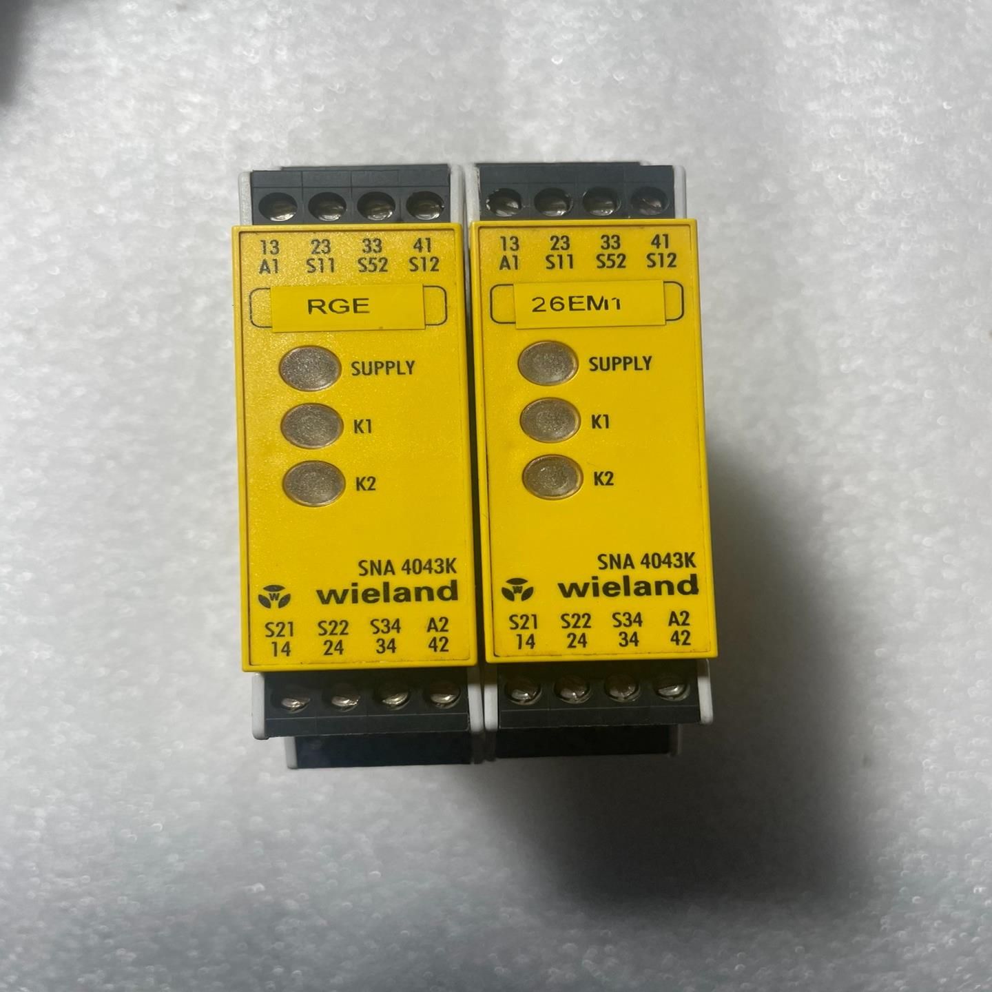 (询价)wieland威琅 SNA-4043K 安全继电器D