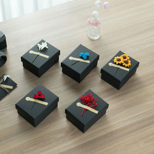礼盒小号精致戒指耳钉手链项链口红礼物包装盒教师节礼盒空盒