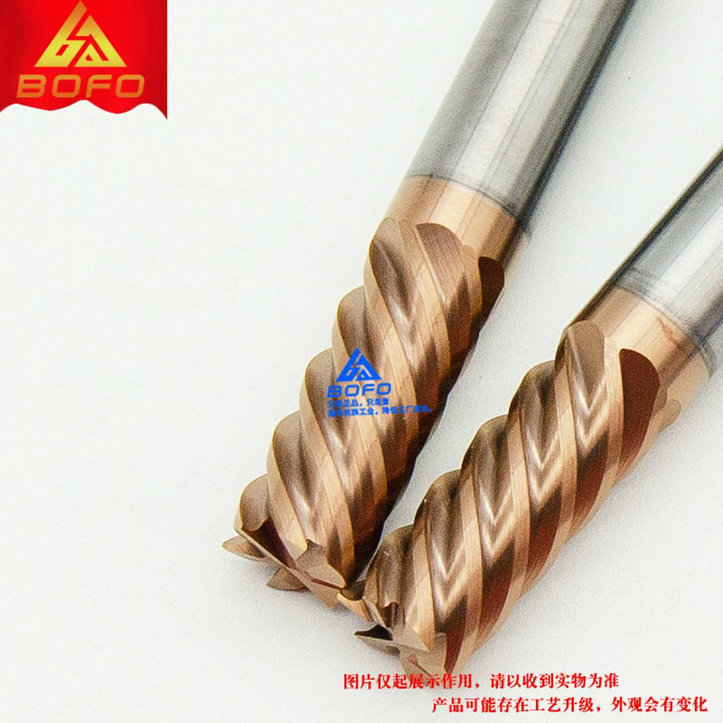 62度六刃钨钢合金铣刀精铣刀 4/5/6/8/10/12/14/16/18/20 6F/6T