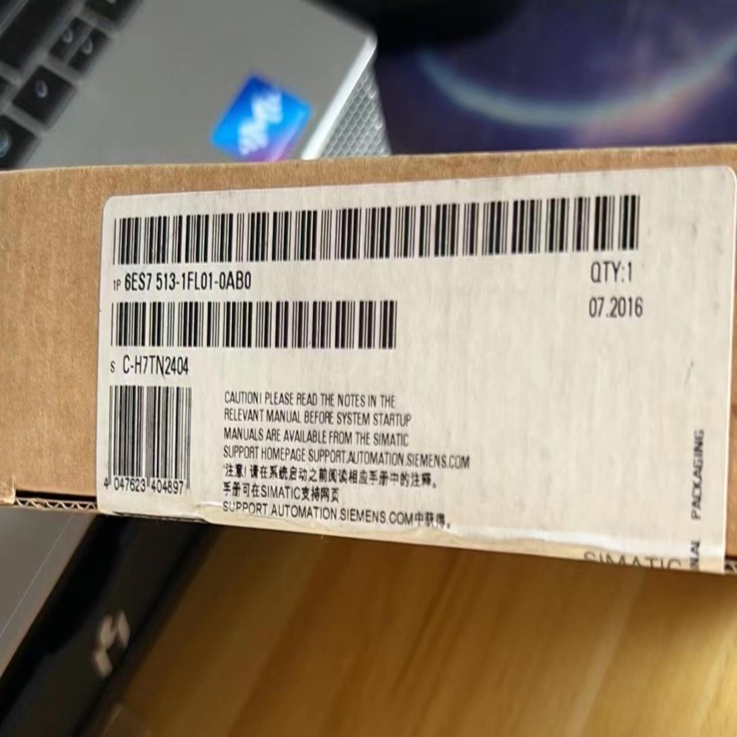 (询价)6ES7513-1FL01-0AB0未拆封