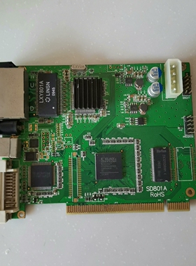 LINSN 灵星雨 SD801A 发送卡，卡  实物~询价