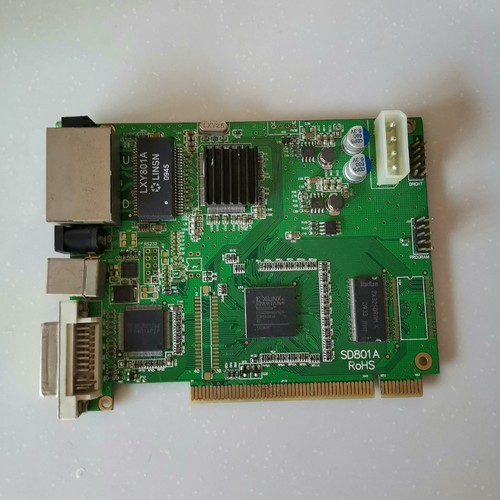 询价~LINSN 灵星雨 SD801A 发送卡，卡  实物