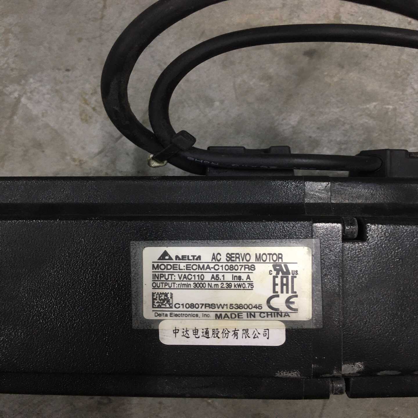 伺服电机ECMA-C10807RS 0.75KW、成~询价