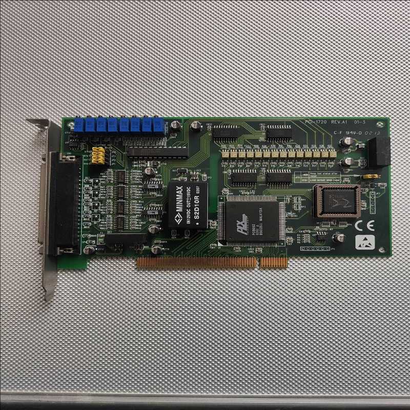 研华 PCI-1720 REV.A1  01-3采集卡，原装（崽载电子）