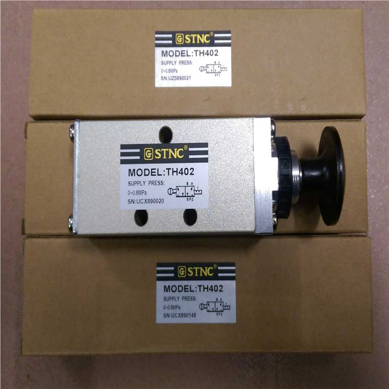 STNC气动机械阀TH-402手拉TH-403手扳TB-402A 403A脚踏阀TF-40
