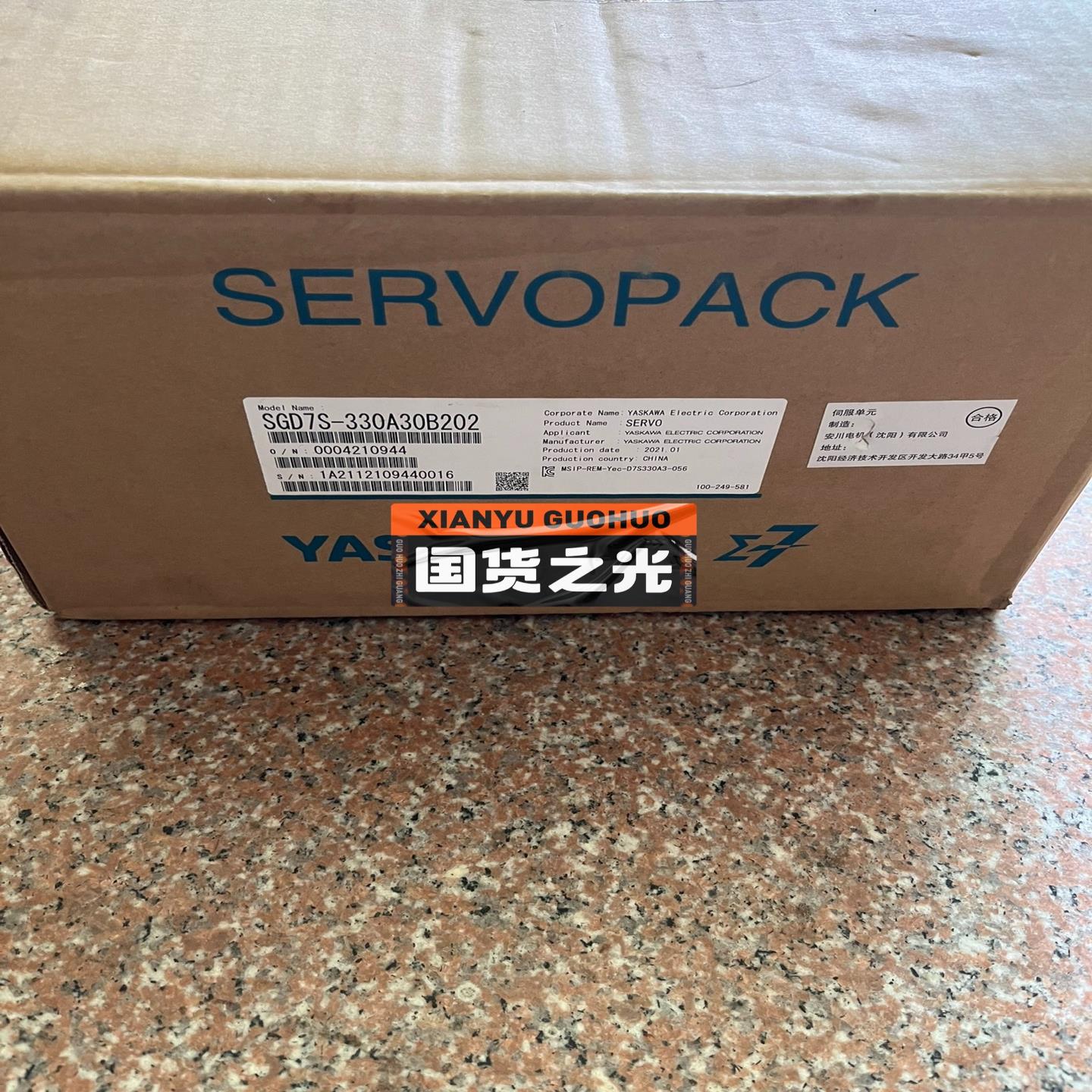 班美萝安川驱动器SGD7S-330A30B202全新正品库存2台--议价商品