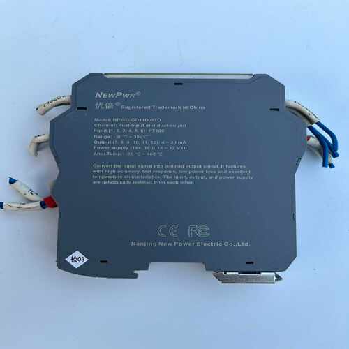 NEWPWR优倍 信号隔离器 NPEXA-GD11D.RTD~询价