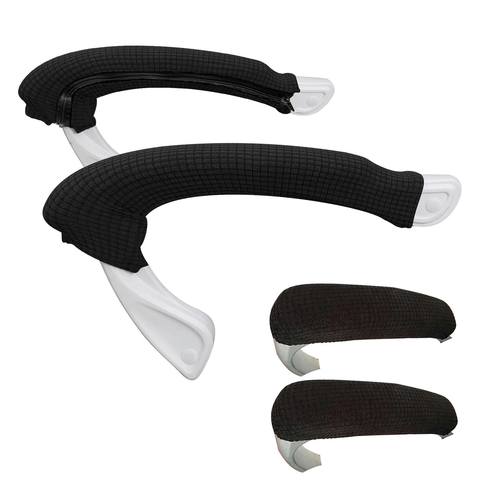 防水带拉链办公室椅子扶手套旋转椅电脑椅老板椅座椅套扒把手包布