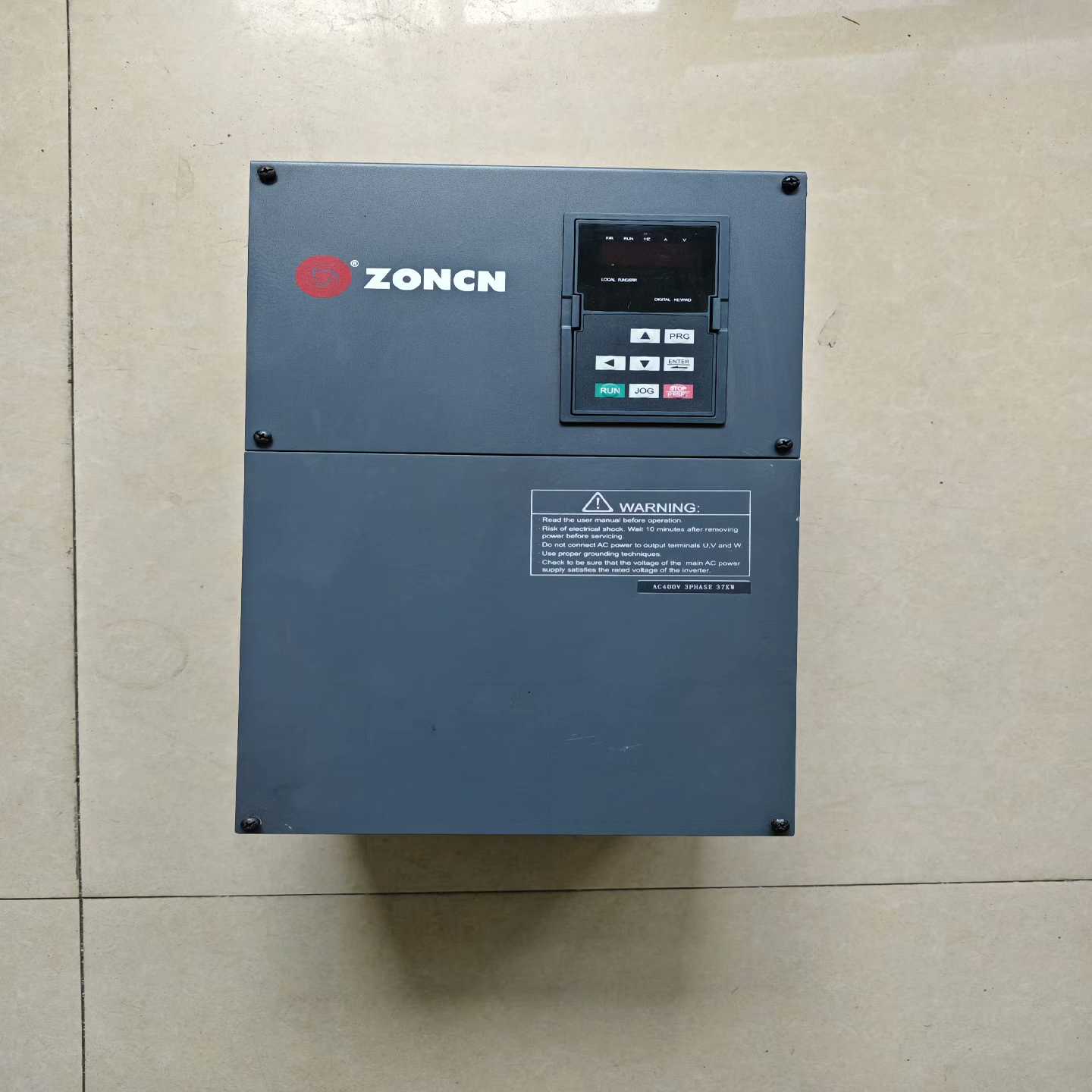 众辰空压机变频器Z2400-37GY拆机，实物图，功能包好。--议价