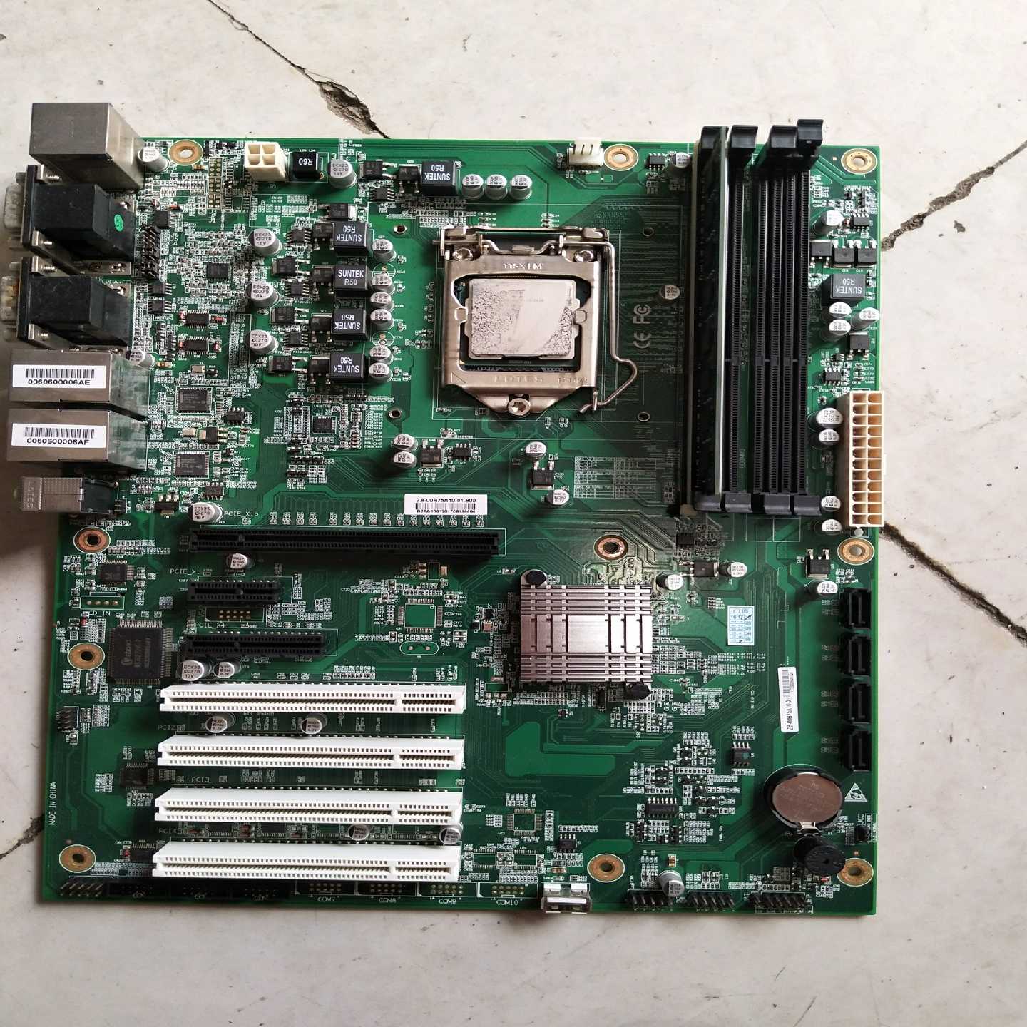 ZB-00B75A10-01-900工控双网口主板ZB【卡奥电子】