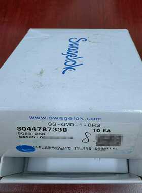 Swagelok  SS-6M0-1-8RS，（电子设备）