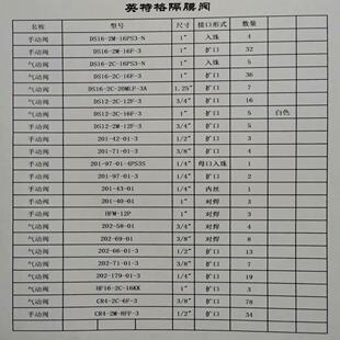 余料  Entegris英特格隔膜阀  议价~询价