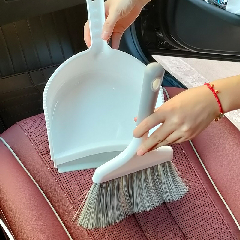 车载小扫把车内用小扫帚簸箕套装脚垫角落出风口清洁工具汽车用