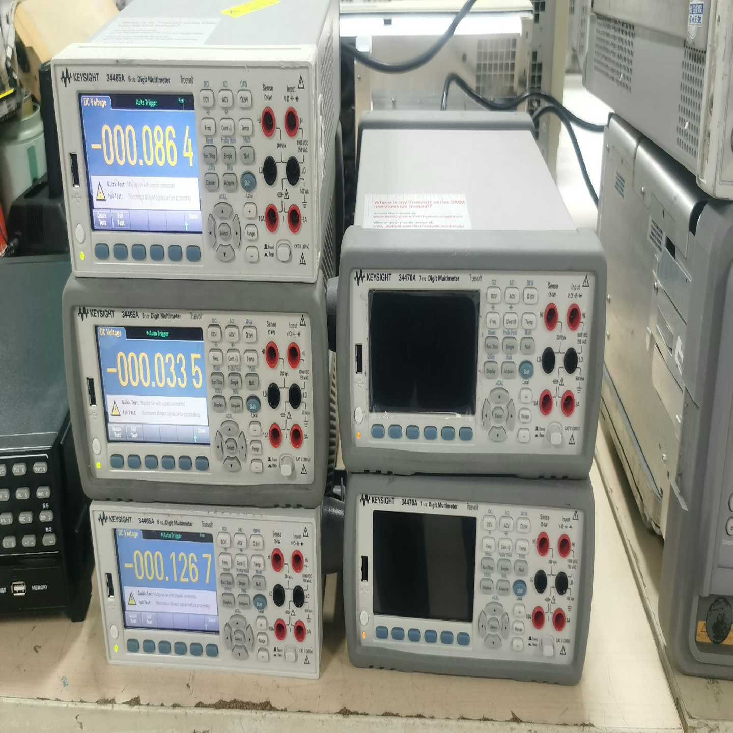 议~是德KEYSIGHT34461A   34460A 3446