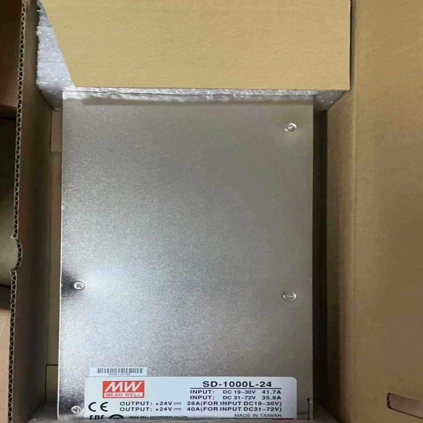 台湾明纬SD-1000L-24 明纬电源1000W24V40【华铭电子】