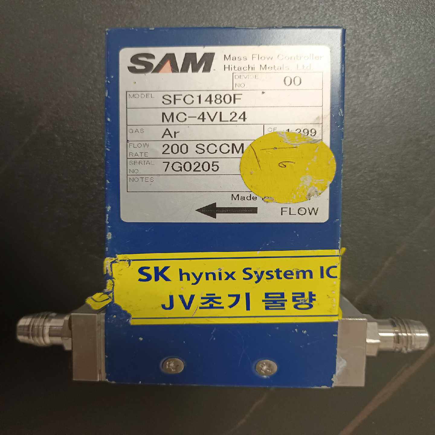 Mass Flow controller SFC1480F（电子设备）