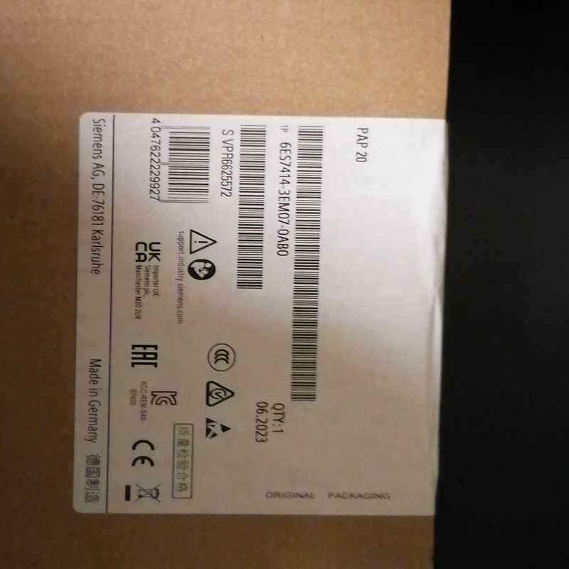 (询价)6ES7414-3EM07-0AB0未开封，