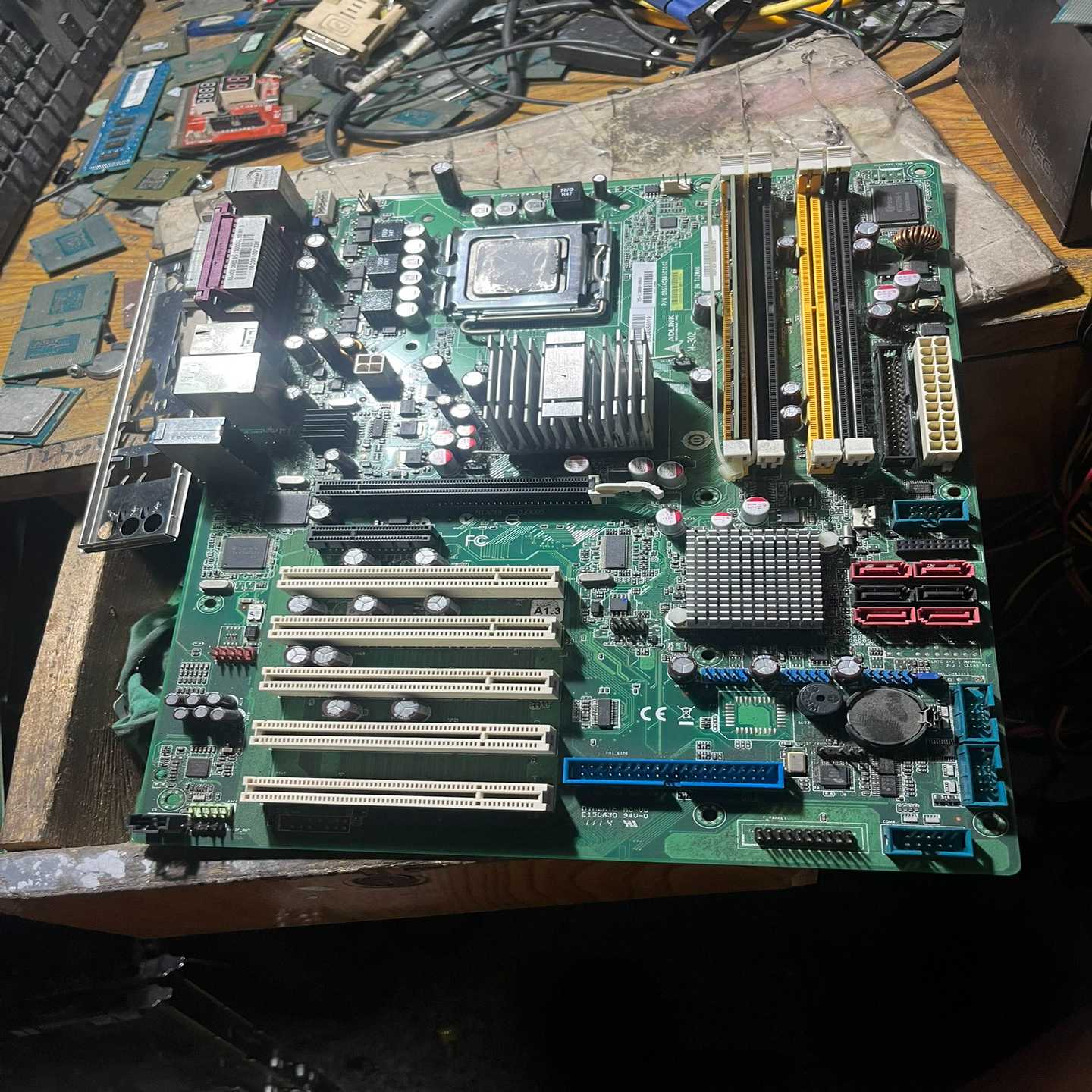 凌华ADLINK M-302功能一切正常送内存CPU（电子设备）