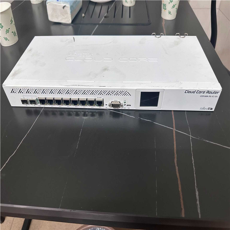 (询价)ROS万兆MikroTik 9核路由CCR1009-7G-1