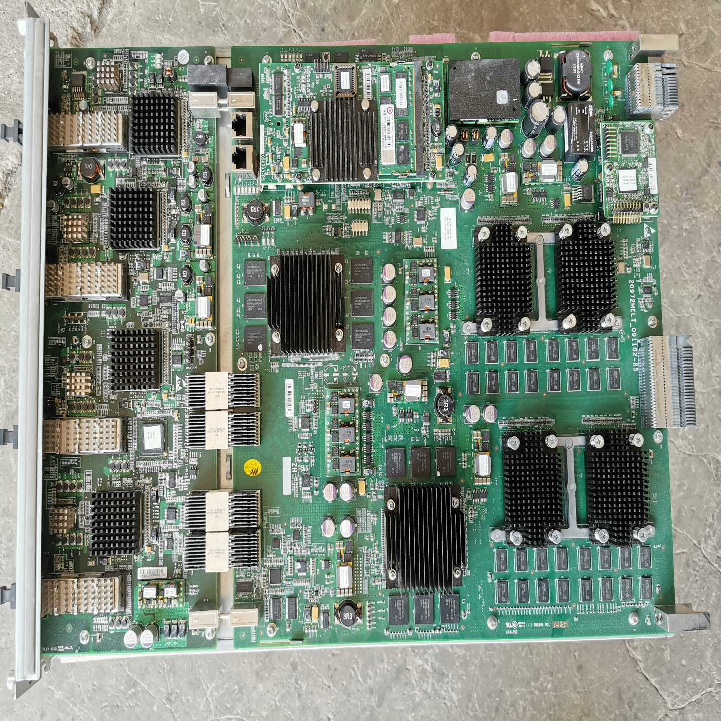 中兴P90S1－4XGET－XFP板卡，退网设备，功能正常，