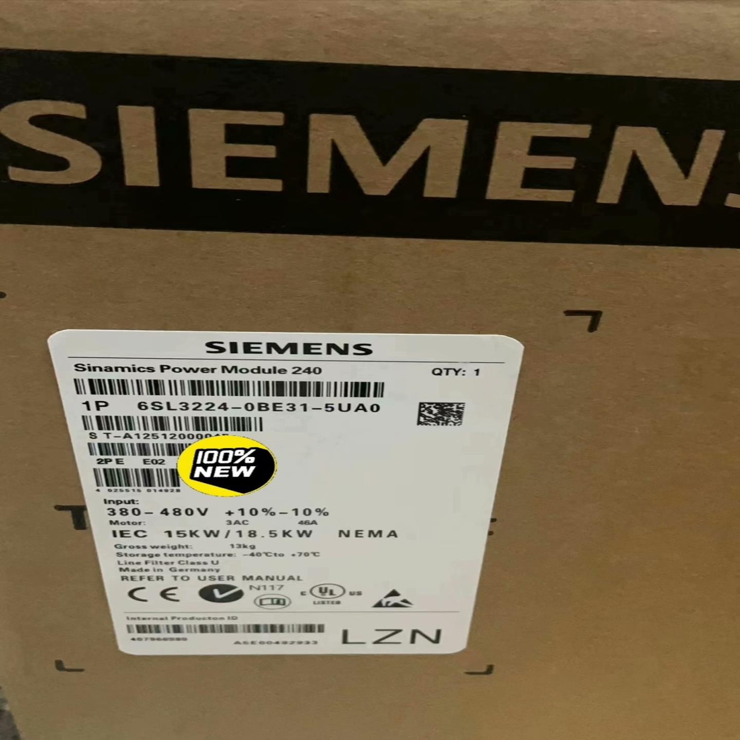6SL3224-0BE31-5UA0变频器PM240功率模块【鑫鑫商铺】