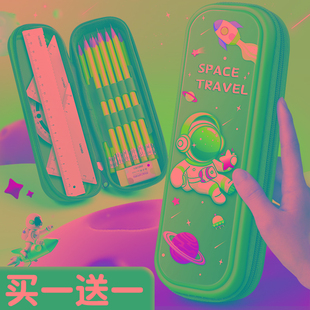 笔袋文具盒2025新款卡通铅笔盒男孩款小学生专用文具袋女孩一