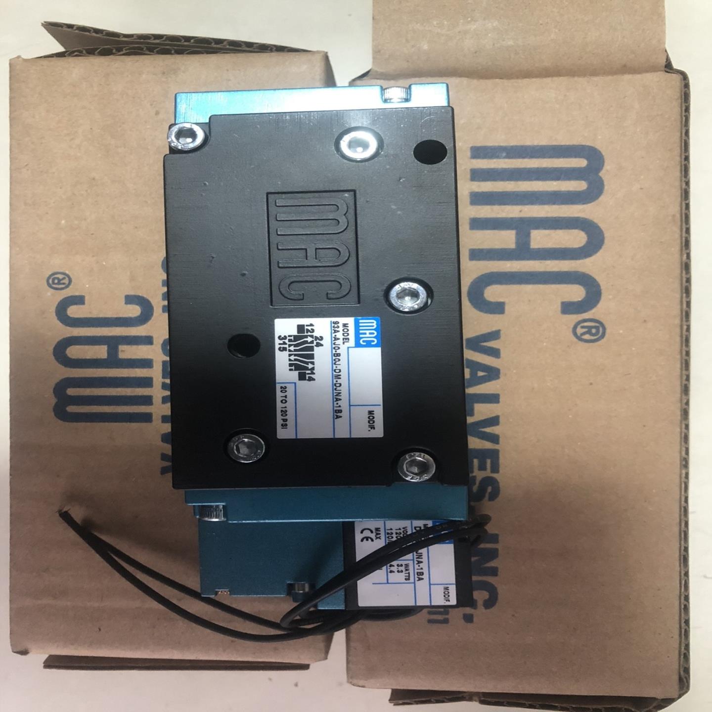 议价-美国哈斯机床电磁阀MAC电磁阀45A-AA1-DBCA-1BAV111B55B82