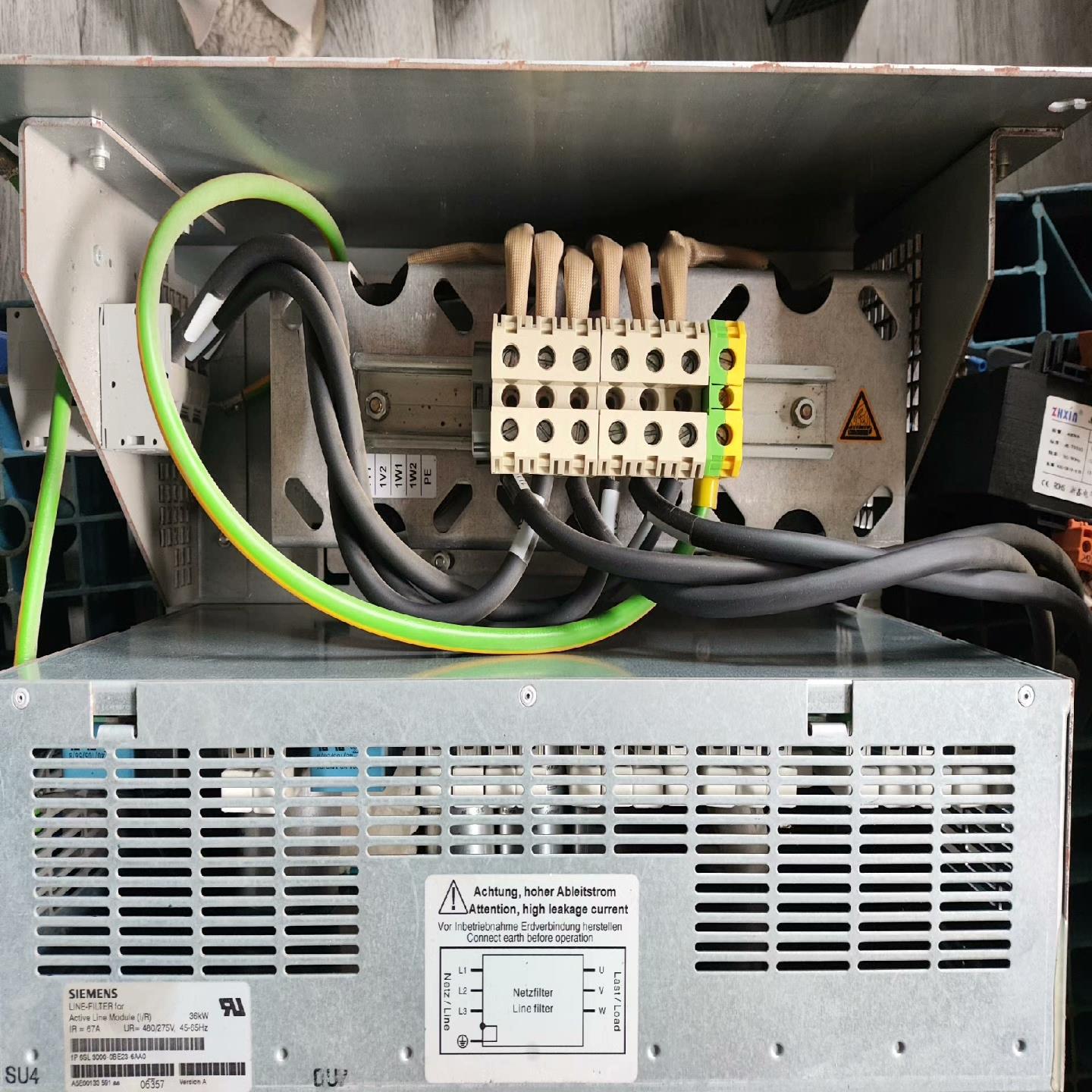 议~36KW 滤波器+电抗器 6SL3000-0BE23-
