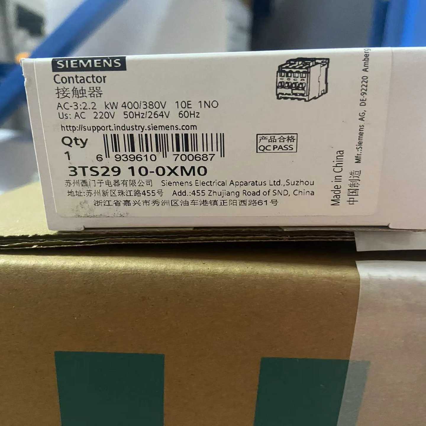 3TS2910-0XM0接触器~询价