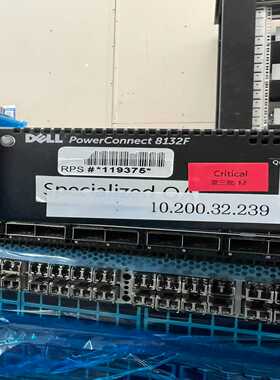 DELL戴尔 PowerConnect 8132F 24口万