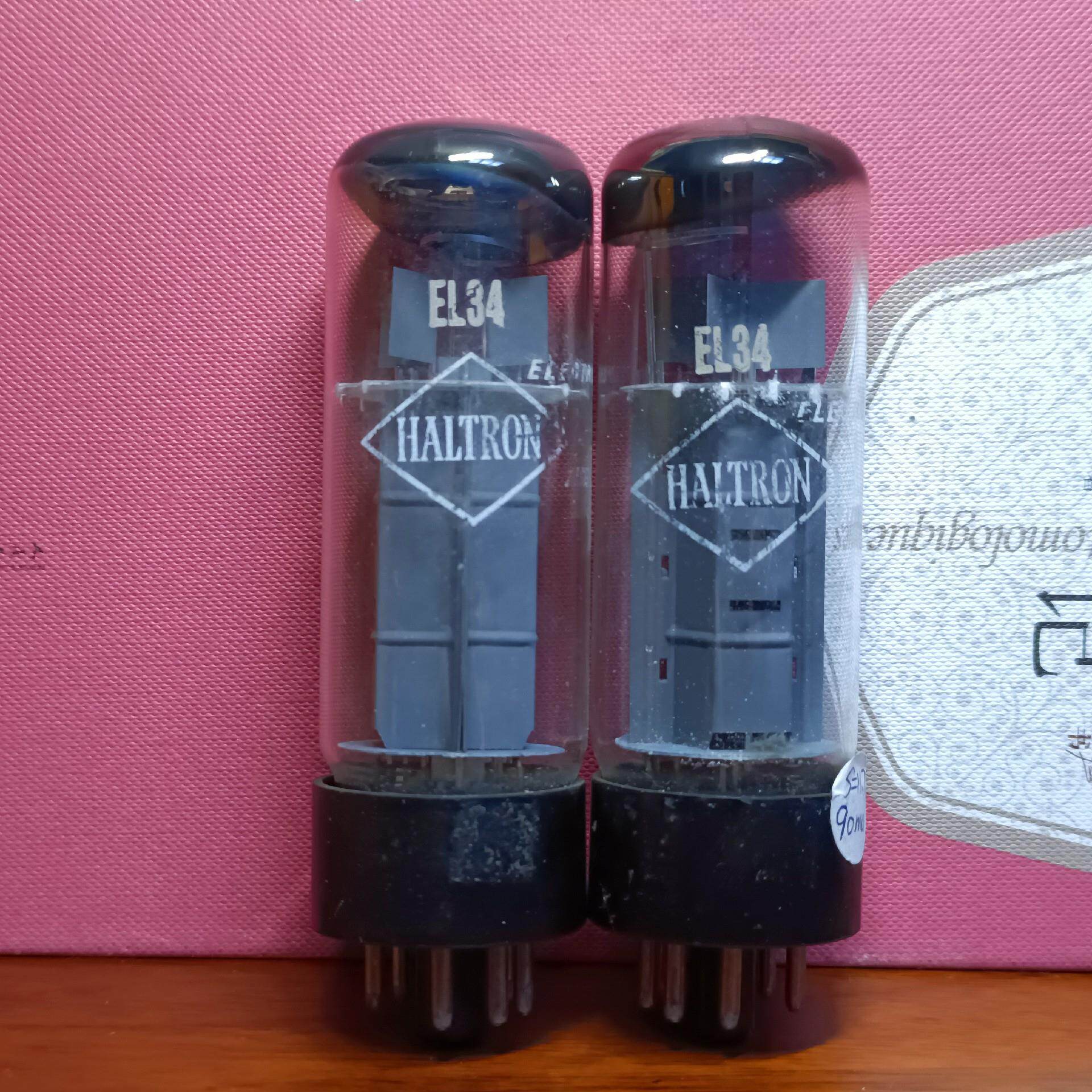 德国好盾HALTRON EL34 6CA7电子管一对，成色良~询价