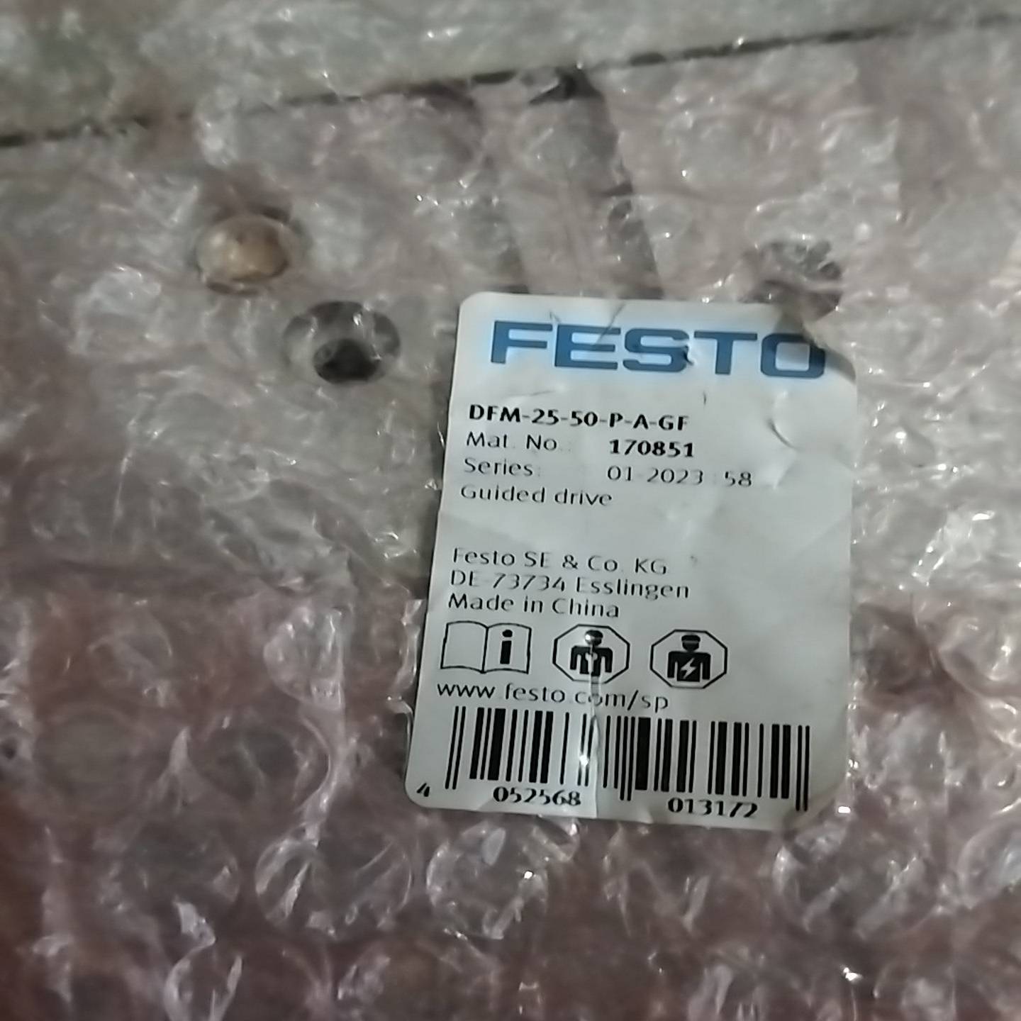 费斯托 170851  DFM-50-25-P-A-GF~询价