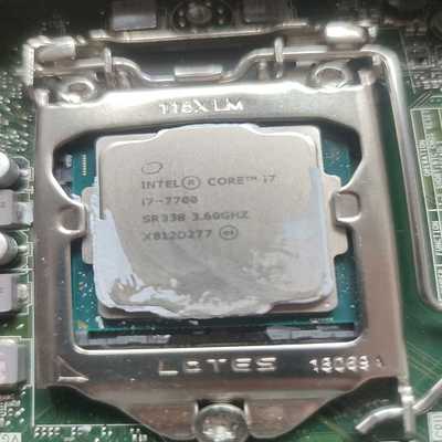 i7-7700CPU一颗正常使用就一颗 需要可以直接付款包邮【鑫鑫商